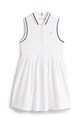 Tommy Hilfiger sukienka bawełniana dziecięca KG0KG08566.116.122.PPYA biały SS25