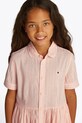 Дитяча сукня Tommy Hilfiger помаранчевий KG0KG08579.104.122.PPYA