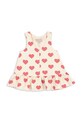 Хлопковое детское платье Konges Sløjd MAGOT DRESS GOTS хлопок бежевый KS103365