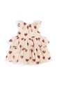 Dívčí šaty Konges Sløjd YVONNE FAIRY DRESS GRS KS103367 béžová SS25