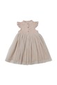 Donsje sukienka dziecięca Fleurance Dress 4062900 beżowy SS26