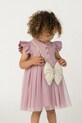 Donsje sukienka dziecięca Fleurance Dress fioletowy 4062900