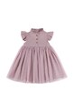Donsje sukienka dziecięca Fleurance Dress 4062900 fioletowy SS26