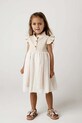 Dívčí šaty Donsje Fleurance Dress mini béžová 4062900