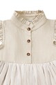 DÍVKA Dívčí šaty Donsje Fleurance Dress 4062900 béžová