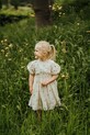 Детское платье Donsje Clarize Dress Bees белый 4095002.98.128