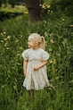 Dívčí šaty Donsje Clarize Dress Bees bílá 4095002.98.128