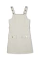 Michael Kors rochie din bumbac pentru copii R30352.156 bej SS25