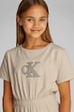 Детское платье Calvin Klein Jeans IG0IG02905.128.176.PPYA бежевый