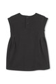 Хлопковое детское платье Karl Lagerfeld Z30510.86.108 чёрный SS25