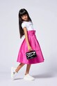 Karl Lagerfeld rochie fete midi roz Z30460.86.108
