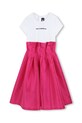 Παιδικό φόρεμα Karl Lagerfeld Z30460.86.108 ροζ SS25