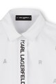 Fete Karl Lagerfeld rochie din bumbac pentru copii Z30463.114.150 alb