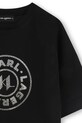 Dievčenské šaty Karl Lagerfeld čierna Z30464.114.150