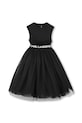 Dievčenské šaty Karl Lagerfeld Z30467.86.108 čierna SS25