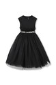 Dievčenské šaty Karl Lagerfeld Z30467.114.150 čierna SS25