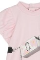 Дівчинка Дитяча бавовняна сукня Marc Jacobs W60507.86.94 рожевий