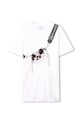 Παιδικό βαμβακερό φόρεμα Marc Jacobs στάμπα ροζ W60530.86.108