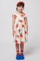 Детское платье Bobo Choses Smiling хлопок белый 125AC138
