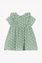 Момиче Детска рокля с лен Tartine et Chocolat CA30001.104 зелен