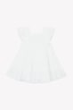 Otroška bombažna obleka Tartine et Chocolat CA30151.104 bela SS25