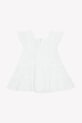Deklice Otroška bombažna obleka Tartine et Chocolat CA30151.104 bela