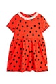 Дитяча бавовняна сукня Mini Rodini Dots 2525010042 червоний SS25
