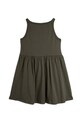 Девочка Хлопковое детское платье Mini Rodini Arrowed heart 2525010799 чёрный