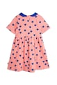 Deklice Otroška bombažna obleka Mini Rodini Outlined hearts 2525011028 roza