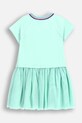 Dívčí šaty Coccodrillo WC5129201CGK tyrkysová SS25
