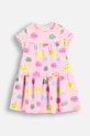 Kojenecké šaty Coccodrillo mini růžová WC5129201DGN