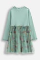 Fete Coccodrillo rochie fete WC5129102DGK verde