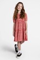 Coccodrillo vestito svasato rosso WC5128201NGJ