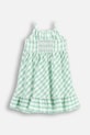 Lány Coccodrillo pamut ruha WC5128301HGK zöld