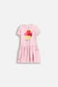 Šaty Coccodrillo jednoduchý růžová WC5129201HGK