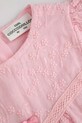 Lány Coccodrillo baba pamut ruha WC5128201HGN rózsaszín