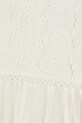 Fete Jamiks rochie din bumbac pentru copii SHADE II SHADE.II.Sukie.JLH167.G alb