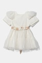 Dievčenské šaty Jamiks SOLANA II pletenina biela SOLANA.II.o.Su.JLH129.G