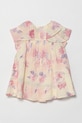 Дитяча бавовняна сукня United Colors of Benetton 4HYUGV02B.P.Seasonal рожевий SS25