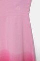 Dziewczynka United Colors of Benetton sukienka bawełniana dziecięca 3NPDCV011.G.Seasonal różowy
