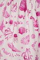 Fete United Colors of Benetton rochie din bumbac pentru copii 34VAGV010.P.Seasonal roz