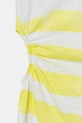 Dziewczynka United Colors of Benetton sukienka bawełniana dziecięca 3SL3CV013.G.Seasonal żółty