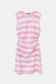 Хлопковое детское платье United Colors of Benetton хлопок розовый 3SL3CV013.G.Seasonal