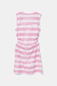 Хлопковое детское платье United Colors of Benetton 3SL3CV013.G.Seasonal розовый SS25