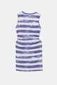 United Colors of Benetton rochie din bumbac pentru copii 3SL3CV013.G.Seasonal violet SS25