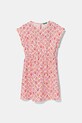 Дитяча бавовняна сукня United Colors of Benetton короткий помаранчевий 4MMDCV03F.G.Seasonal