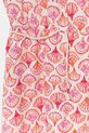 Дівчинка Дитяча бавовняна сукня United Colors of Benetton 4MMDCV03F.G.Seasonal помаранчевий