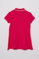 United Colors of Benetton sukienka dziecięca 3F9HGV00Z.P.Seasonal różowy SS25