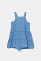 United Colors of Benetton sukienka bawełniana dziecięca 47JKGV02F.P.Seasonal czarny SS25
