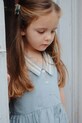 Konges Sløjd sukienka bawełniana dziecięca CELEBRATION ALLIE SAILOR DRESS GOTS KS103567
